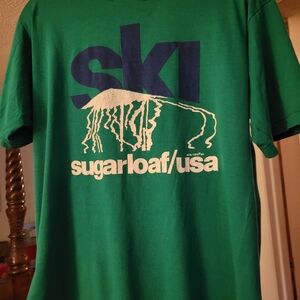 SUGARLOAF SKI Men's Vintage T Shirt, size Large
